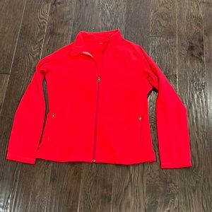 Lululemon sweatshirt.  The tag is cut off.  I’m usually an 8